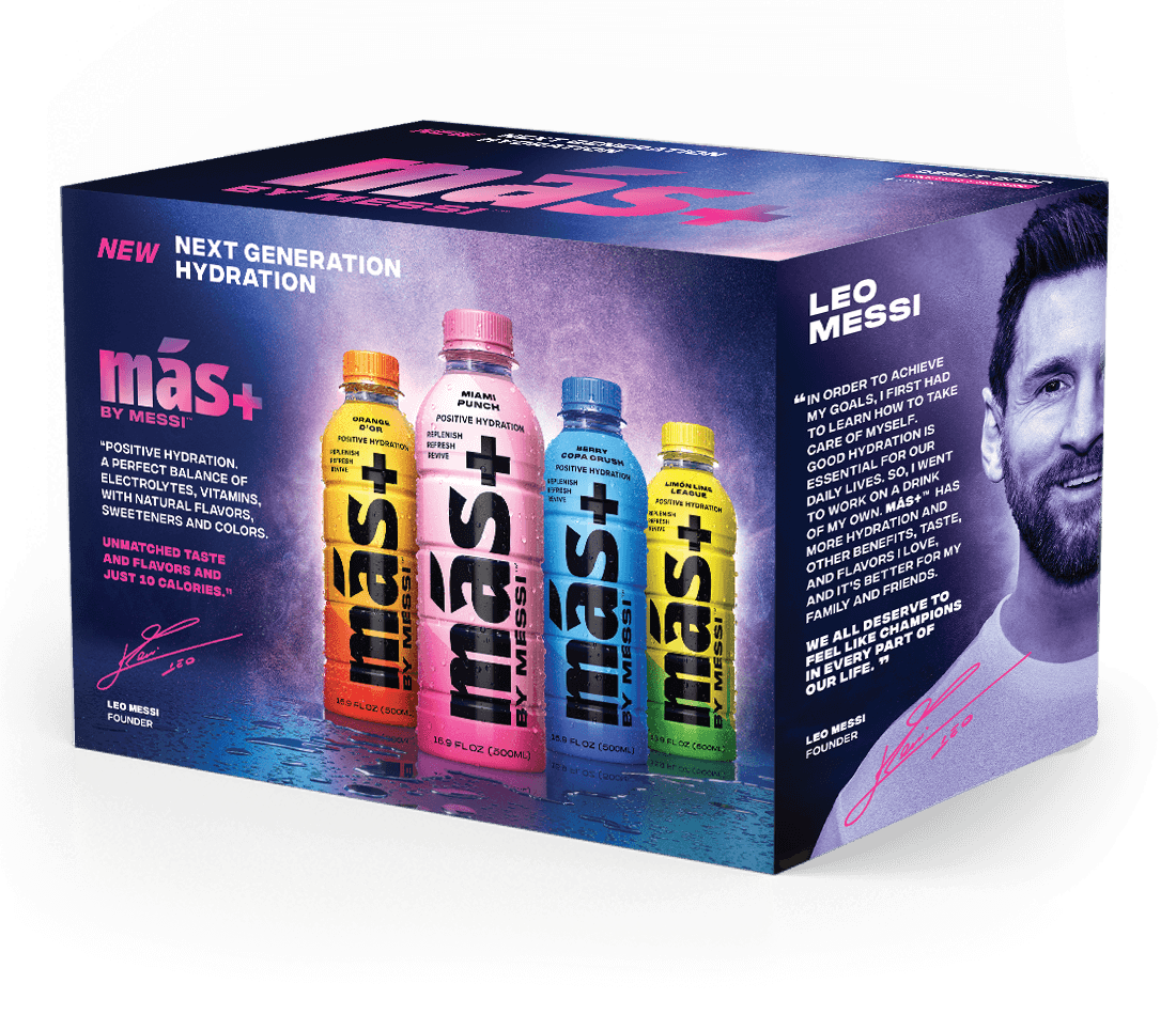 Mas+ Drink Commemorative Launch Pack